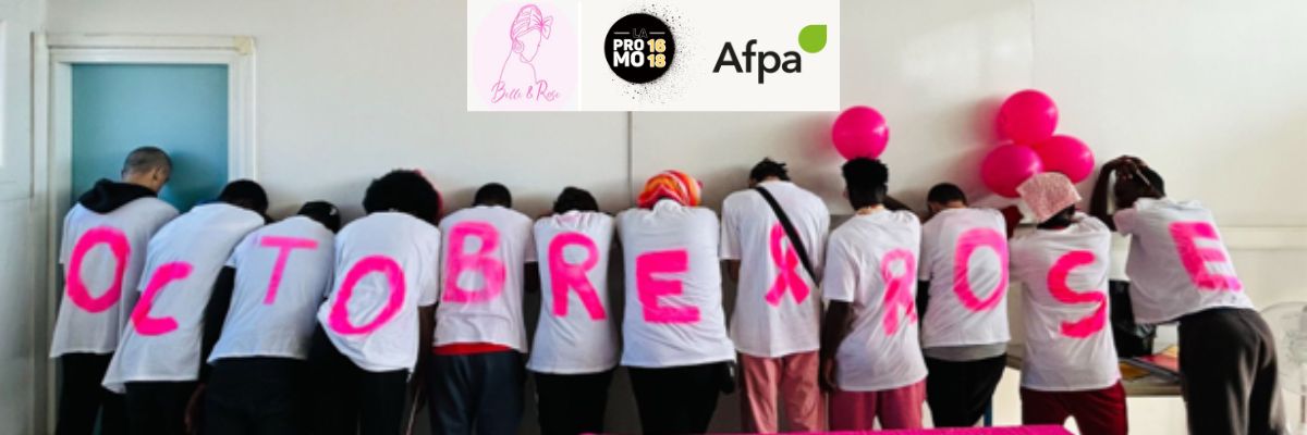 En Occitanie, la Promo 16.18 de l’Afpa de Nîmes apporte son soutien dans le Projet « Octobre Rose »