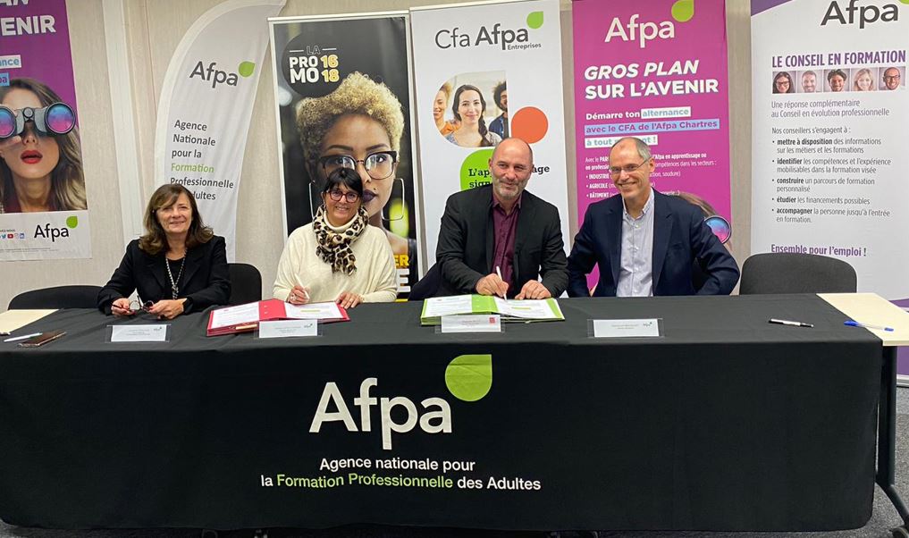 Convention régionale entre l'Afpa Centre-Val de Loire et les Apprentis d'Auteuil