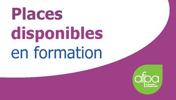 PLACES DISPONIBLES EN FORMATION