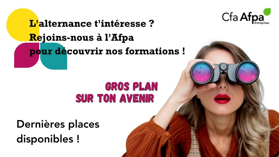 Découvrez nos dernières places disponibles en alternance, avant la fin de l'année !