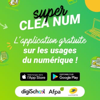 Découvrez l'application superCléA Num